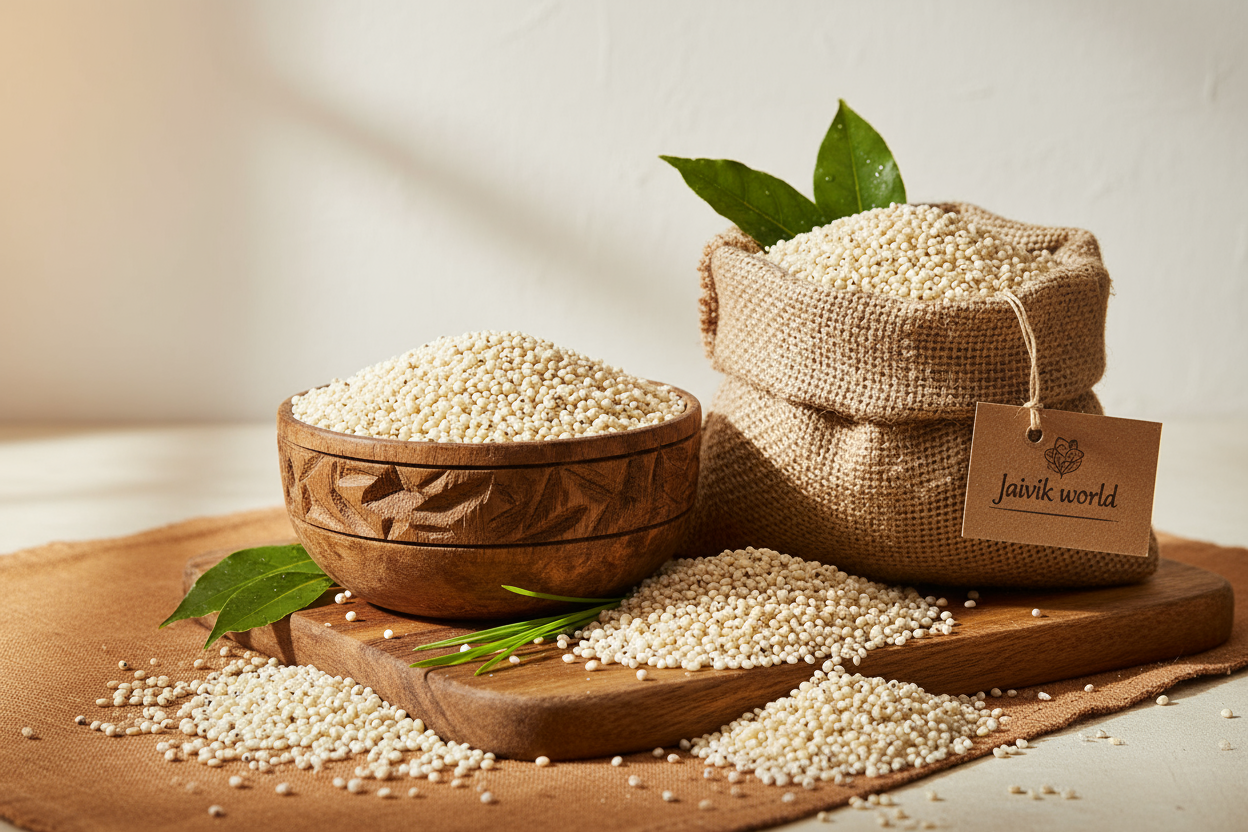 barnyard millets product of jaivik world