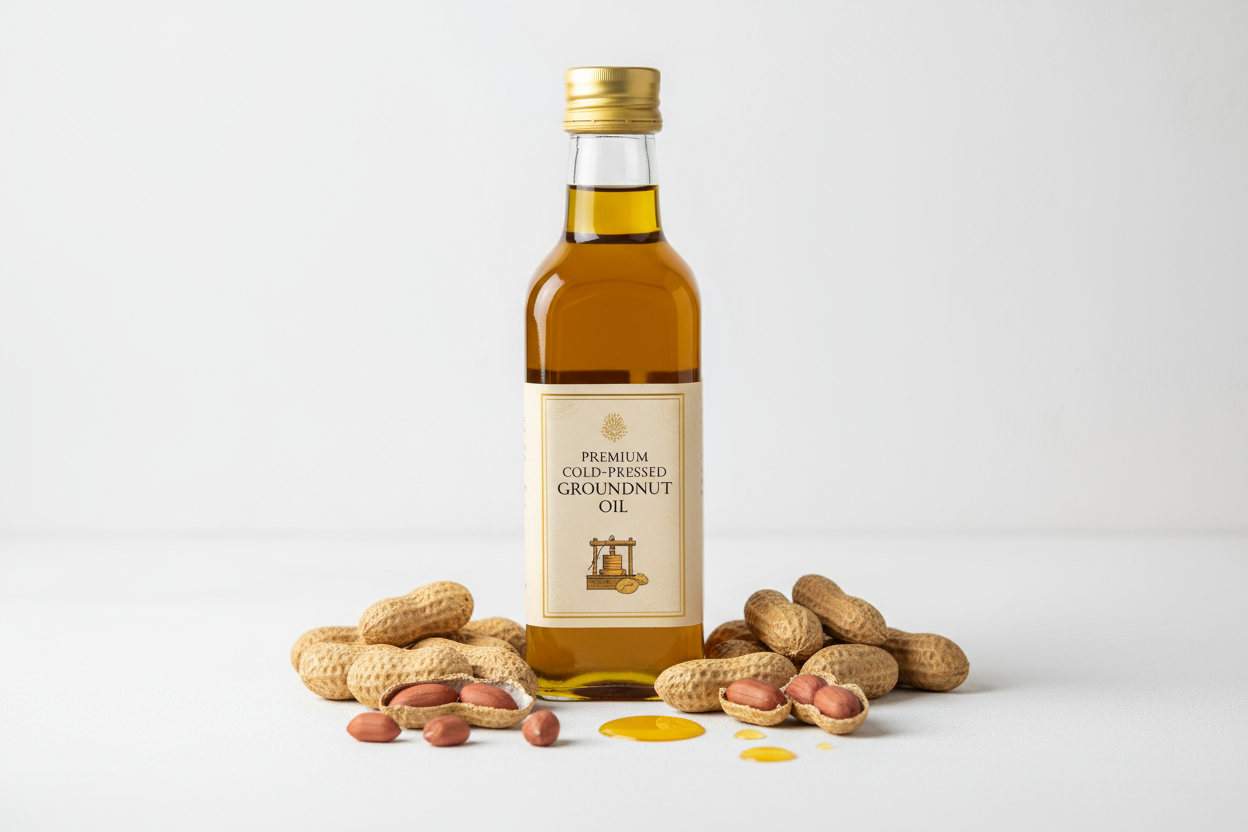 Cold Press Ground Nut Oil