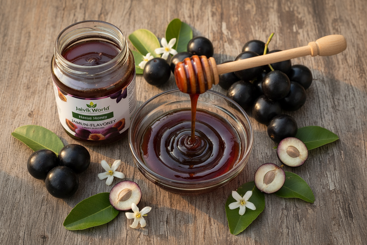  jamun flavour of honey of jaivik world