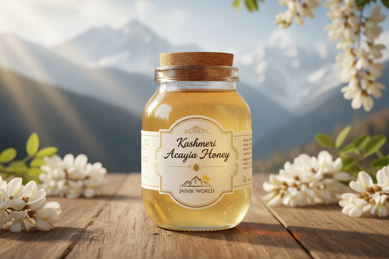 kashmiri acacia  flavour of honey of jaivik world