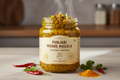moong punjabi masala in jar with label
