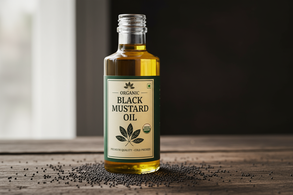 Organic Black Mustard Oil product