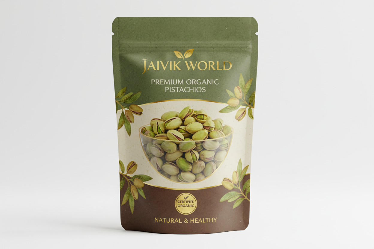 premium pistta jaivikworld product package