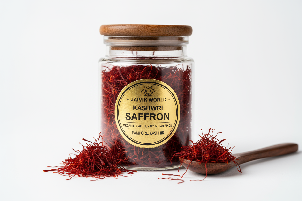 Saffron Pampore Kashmir product of jivik world